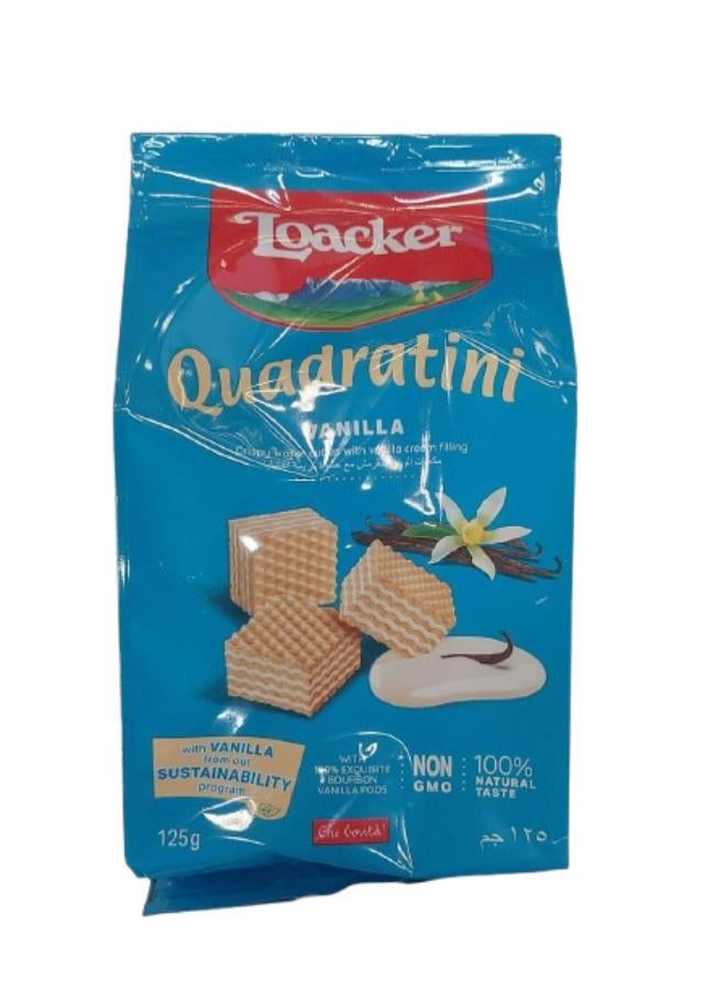 Loacker Quadrat Vanilla 125grams