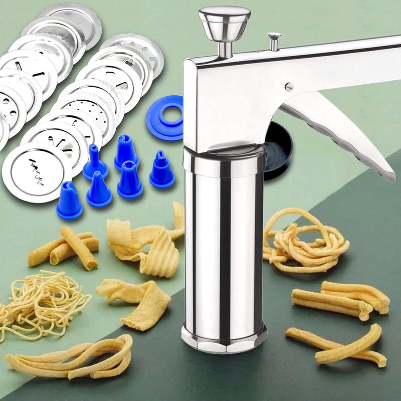 أكشن آلة ضغط لتقطيع الطعام للمطبخ كينغ فضي 19سم - Image 4