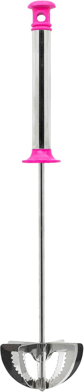 أكشن سكين ميكسي فانتاستك بنصل من الستانلس ستيل فضي / أحمر 30سم - Image 5