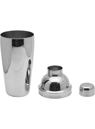 Raj Stainless Steel Cocktail Shaker Deluxe 0.7 Litre - CSD007 Silver 9.6 x 20.6 x 9.6cm - view 3