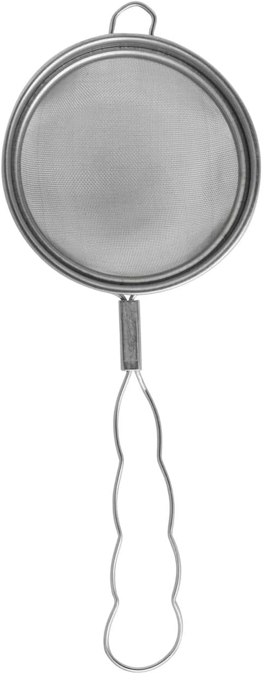 RAJ CLASSIC TEA STRAINER, 9 CM, SILVER, CTS003, Tea Sifter, Juice Strainer, Lime Strainer Silver 9cm - Image 3