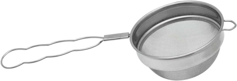 RAJ CLASSIC TEA STRAINER, 9 CM, SILVER, CTS003, Tea Sifter, Juice Strainer, Lime Strainer Silver 9cm - Image 2