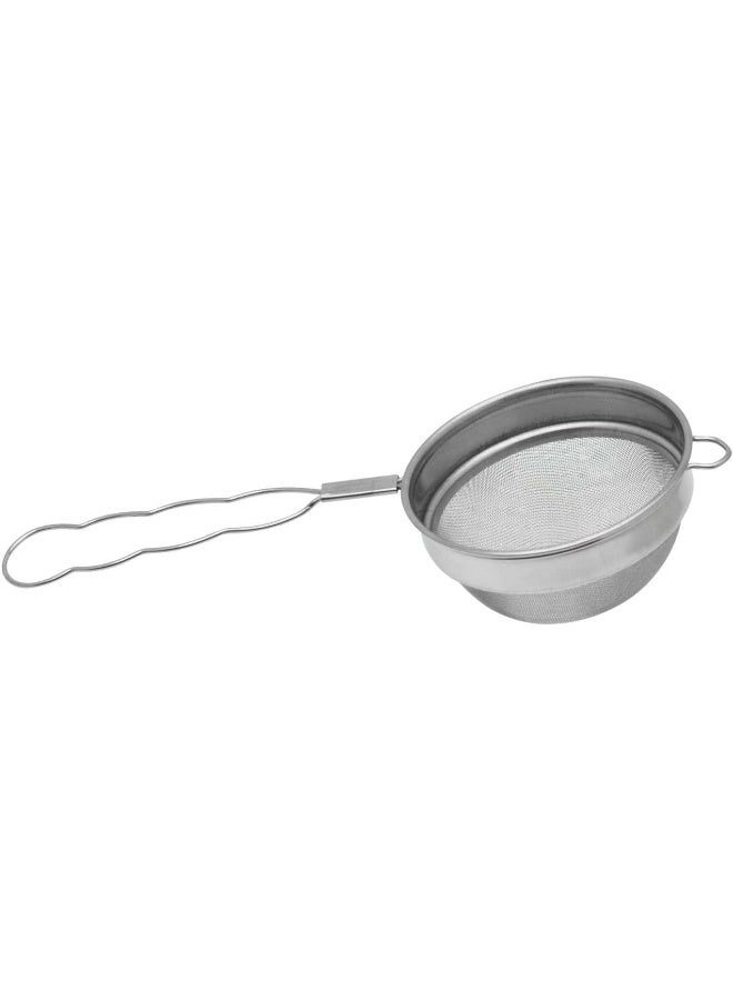 RAJ CLASSIC TEA STRAINER, 10 CM, SILVER, CTS004, Tea Sifter, Juice Strainer, Lime Strainer Silver 24x10cm - Image 2