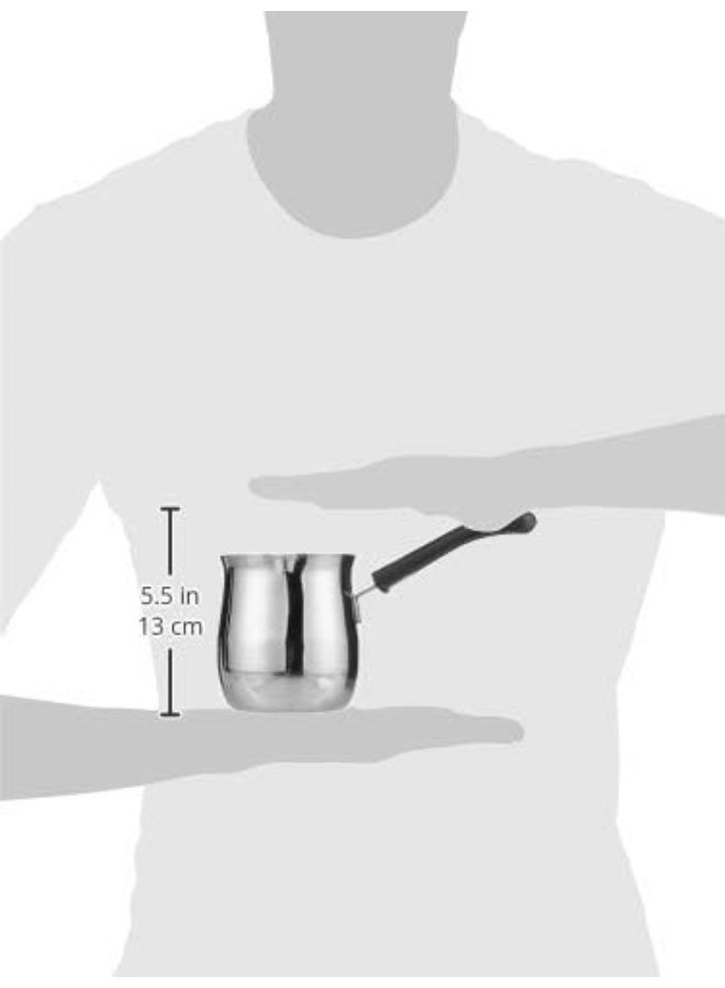 راج سخان للقهوة ثقيل أسود/ فضي 650ملليلتر - Image 5