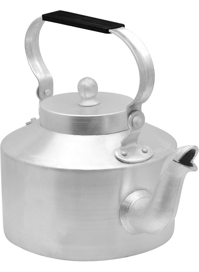 راج غلاية شاي أسود/ فضي - Image 2