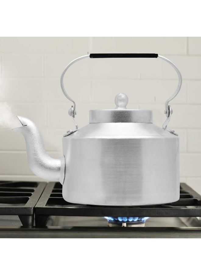 راج غلاية شاي أسود/ فضي - Image 4