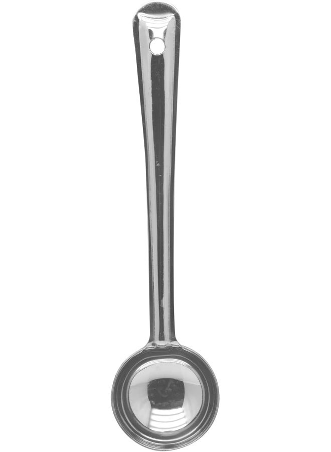 راج مغرفة ضيقة من الأعلى وواسعة من الأسفل فضي 28x6.5سم - Image 3