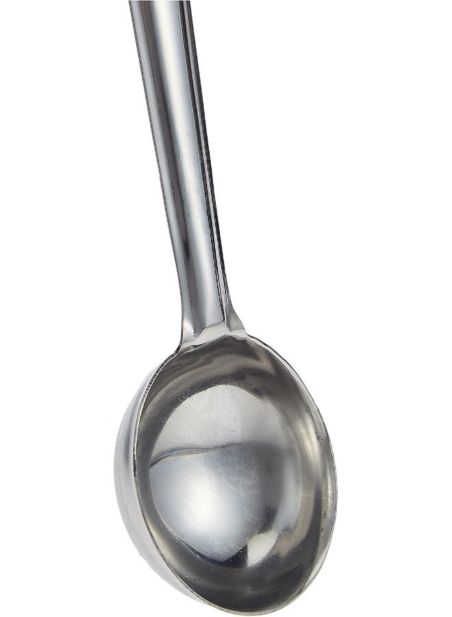 راج مغرفة ضيقة من الأعلى وواسعة من الأسفل فضي 8.5سم - Image 3