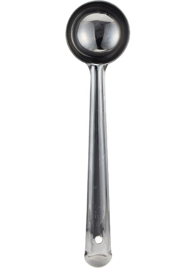 راج مغرفة ضيقة من الأعلى وواسعة من الأسفل فضي 8.5سم - Image 2