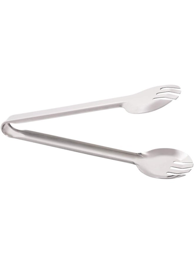 راج ملقط طعام ستانلس ستيل فضي 24.5سم - Image 1