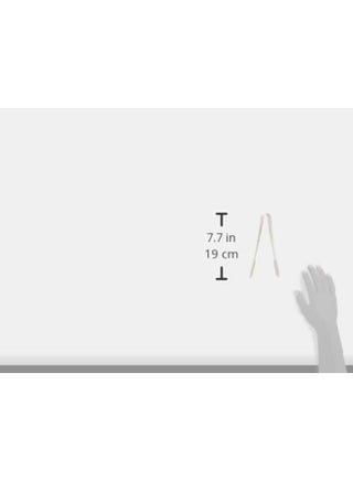 Raj Stainless Steel Ice Cube Tong, Silver, 23 cm, HKT002, Ice Cube Tongs, Bar Tongs, Rock Candy Tongs Silver 18cm - view 3