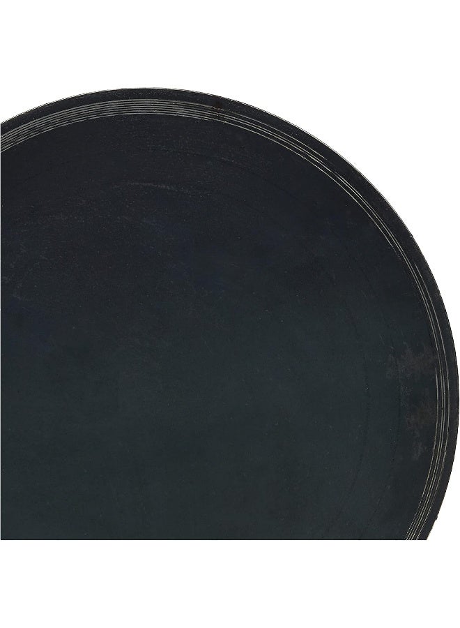 RAJ - Iron Tawa With Handle Black 25cm - Image 1