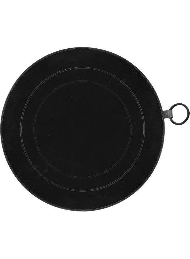 Raj Iron Ring Tawa, 25 CM, Black, IRT010, Dosa Tawa, Flat Fry Pan, Pancake Maker Black 25cm - Image 3