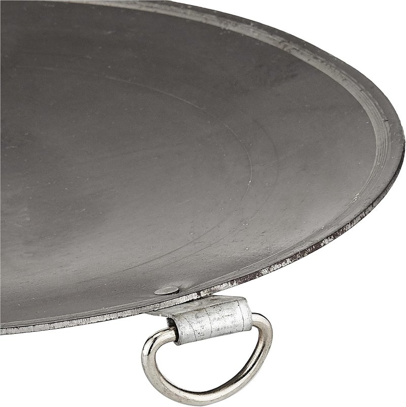 Raj Iron Ring Tawa, 27 CM, Black, IRT011, Dosa Tawa, Flat Fry Pan, Pancake Maker Black 27cm - Image 3