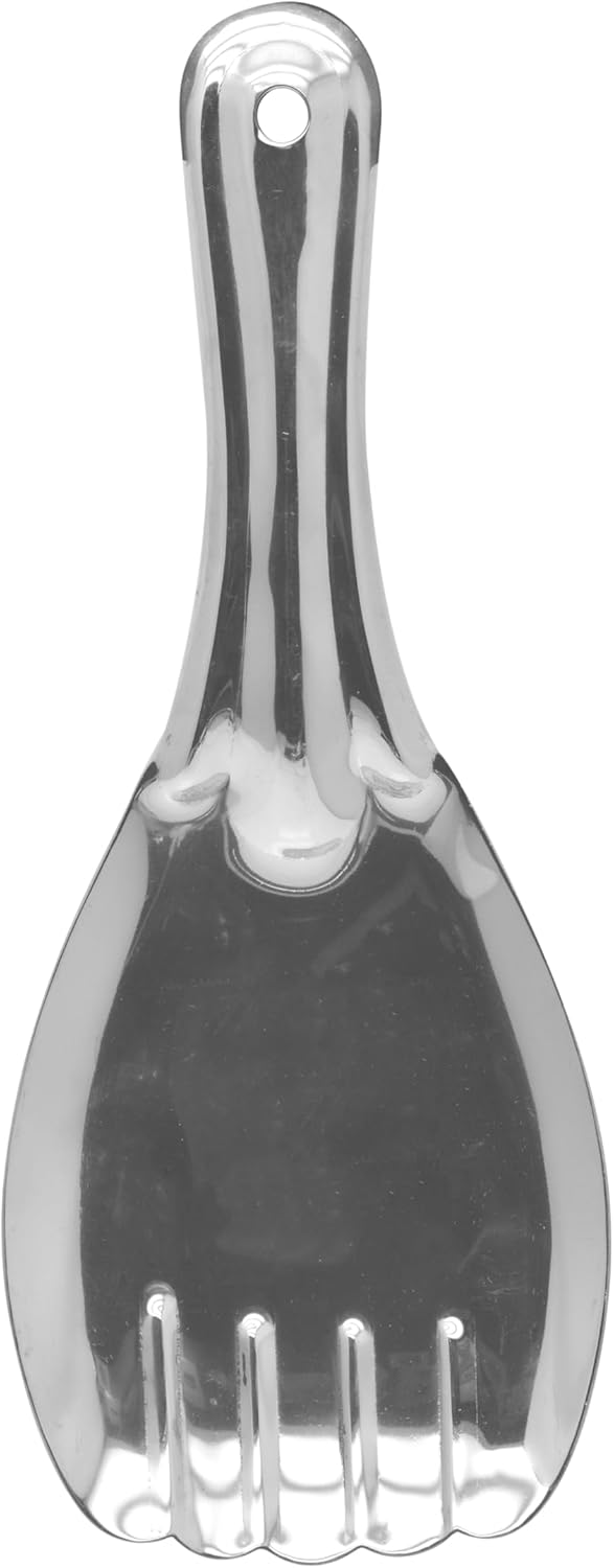 راج ملعقة أرز جمبو بانجا فضي 29.5x11.5سم - Image 4