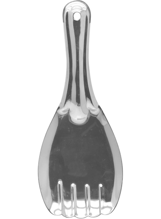 راج ملعقة أرز جمبو بانجا فضي 29.5x11.5سم - Image 5