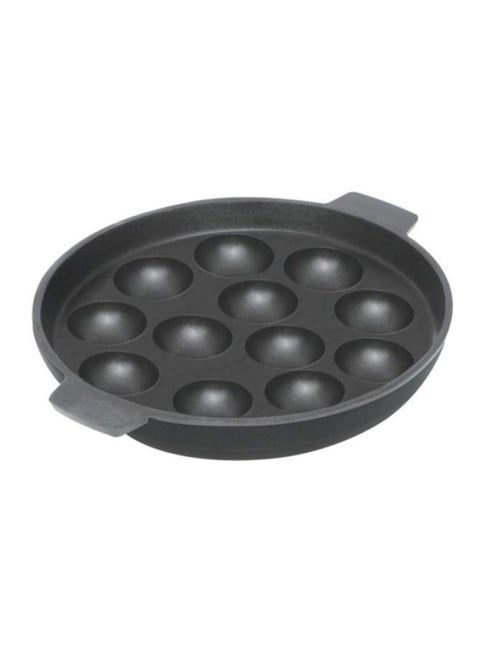 Non Stick Appackara With Stick Black