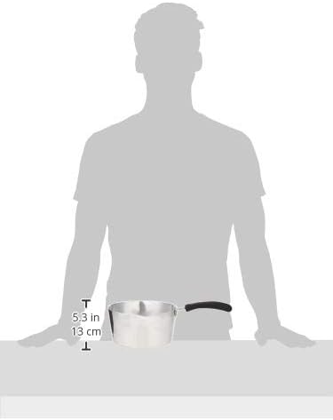 راج وعاء حليب كلاسيكي فضي 18.5سم - Image 5