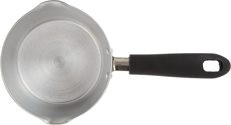 راج وعاء حليب كلاسيكي أسود/ فضي 9x14سم - Image 3