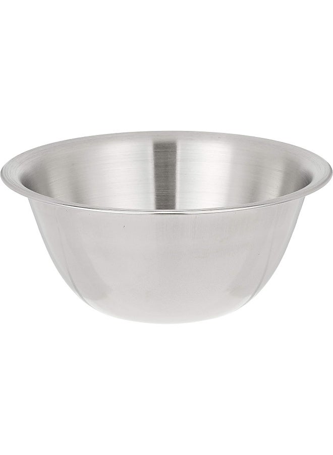 Raj Stainless Steel Mixing Bowl, 0.5 LITER, Silver Silver 0.5Liters - Image 1
