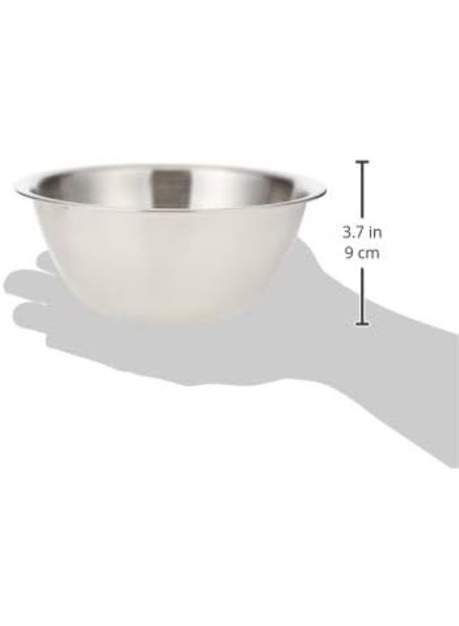 Raj MB015 Stainless Steel Mixing/Baking/Storage Bowl, Silver, 1.5 L Silver 1.5Liters - Image 5