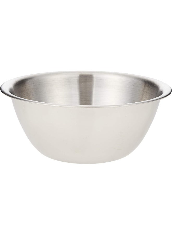 Raj MB015 Stainless Steel Mixing/Baking/Storage Bowl, Silver, 1.5 L Silver 1.5Liters - Image 1