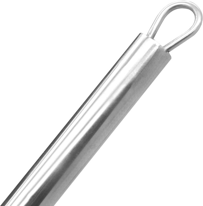 راج مغرفة ثقيلة بمقبض أنبوبي فضي 2.5بوصة - Image 5