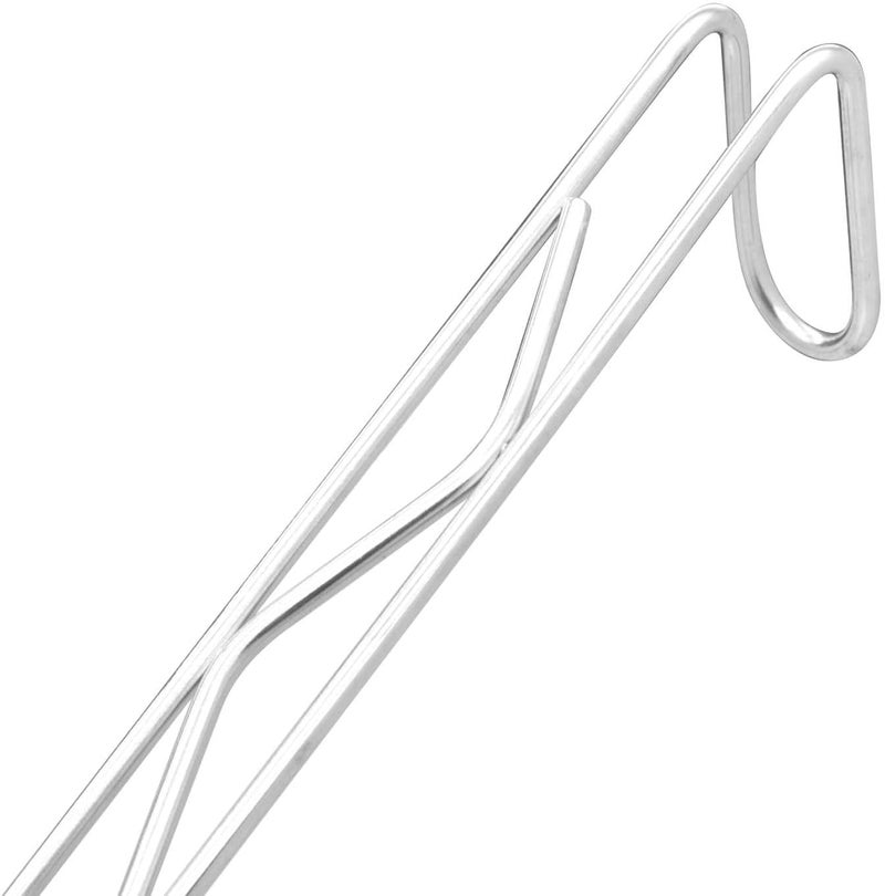 راج مقشدة سلك فضي 24سم - Image 5