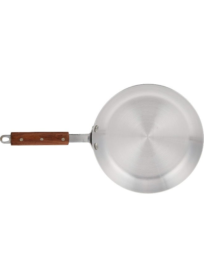 راج مقلاة ذات مقبض فضي/بني 23سم - Image 3