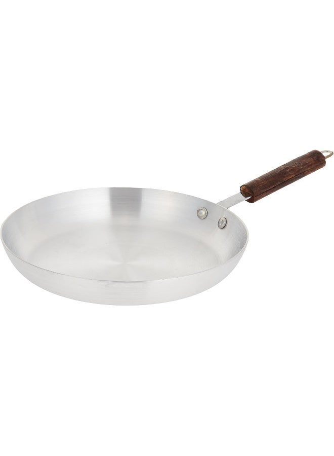 راج مقلاة ذات مقبض فضي/بني - Image 1