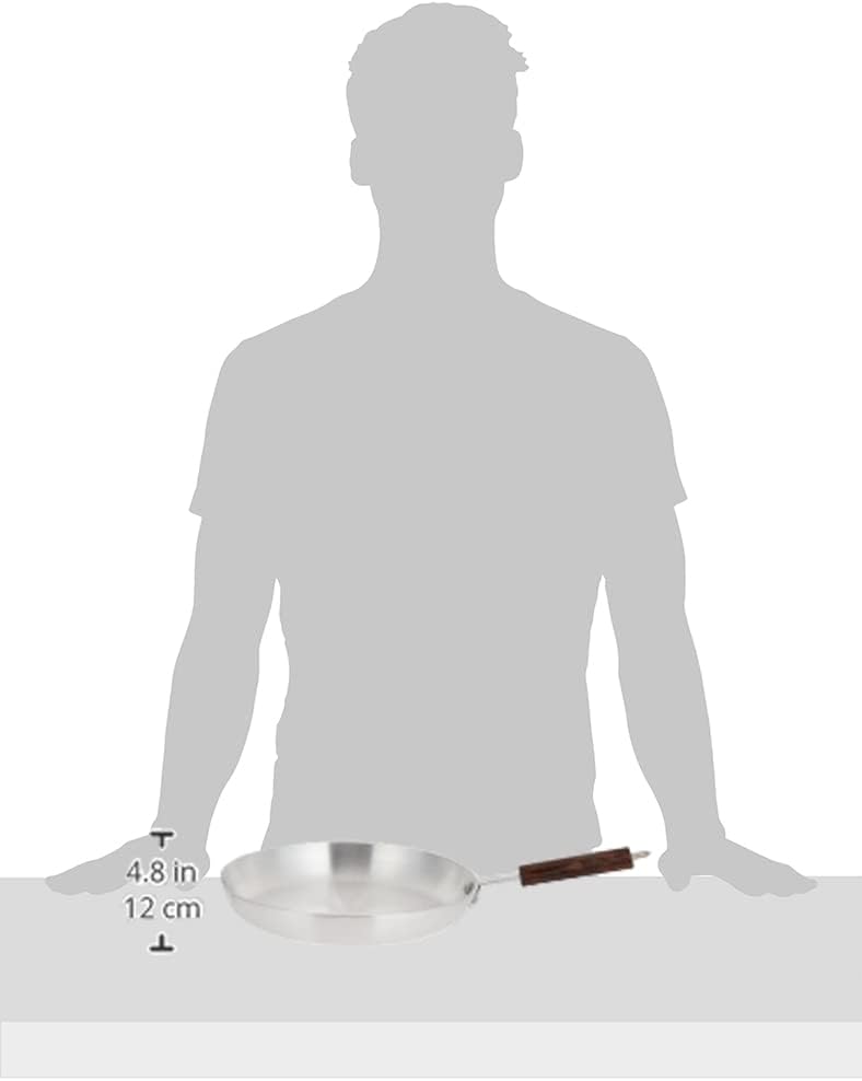 راج مقلاة ذات مقبض فضي/بني - Image 5