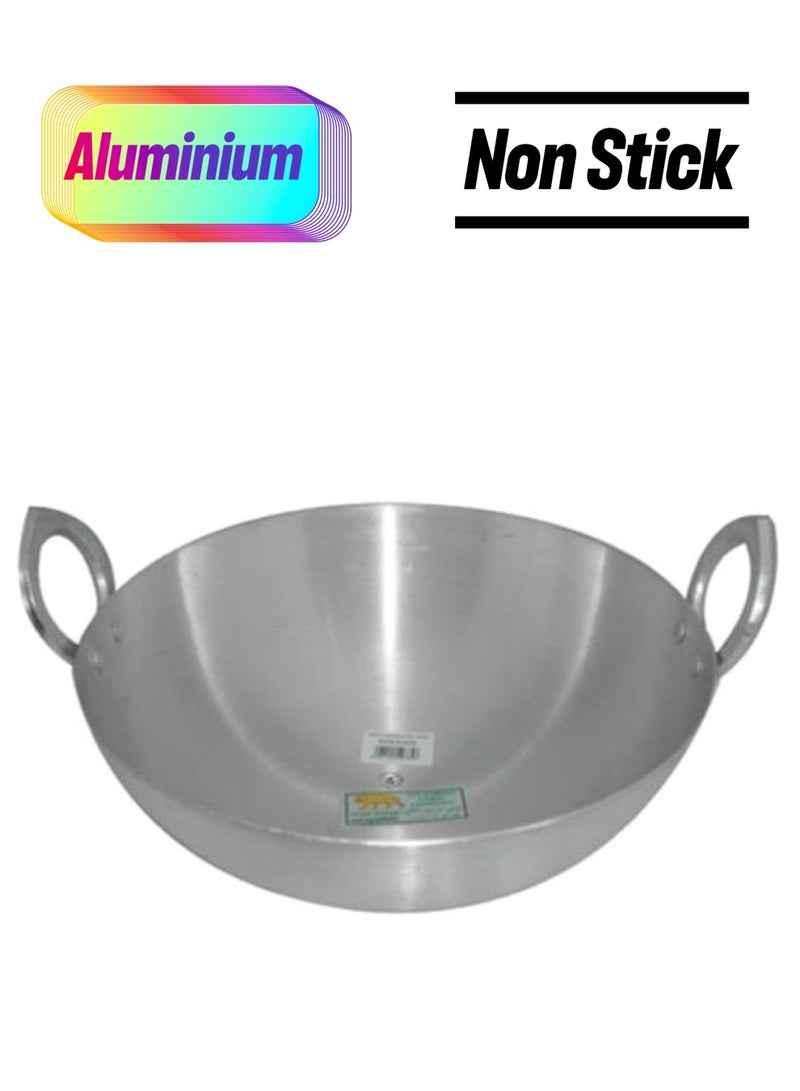 راج وعاء طهي من الألومنيوم فضي 13.4x28.8x21.4سم