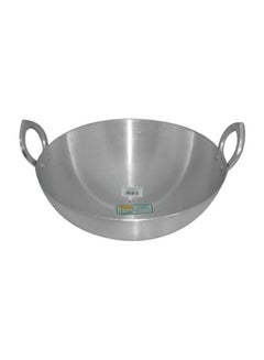 RAJ Aluminium Kadai With Handel Aluminium 26cm 