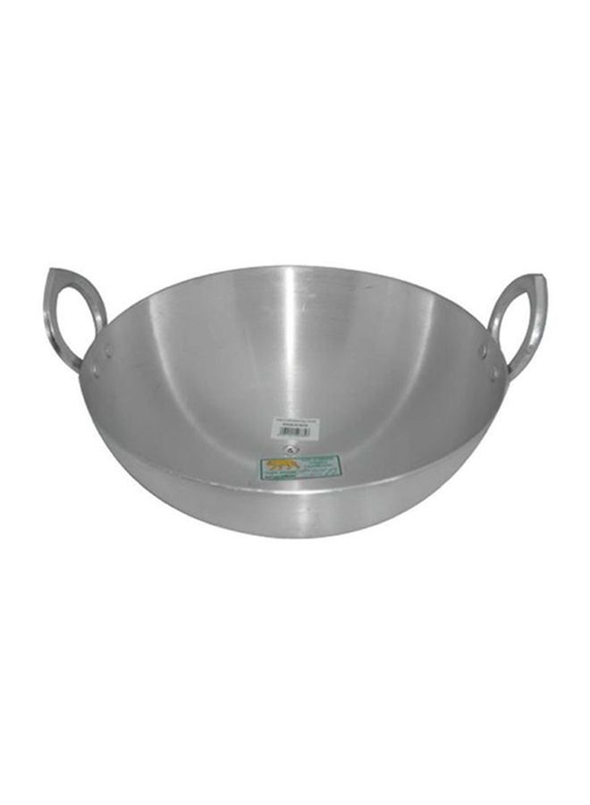 RAJ Aluminium Kadai With Handel Aluminium 26cm 