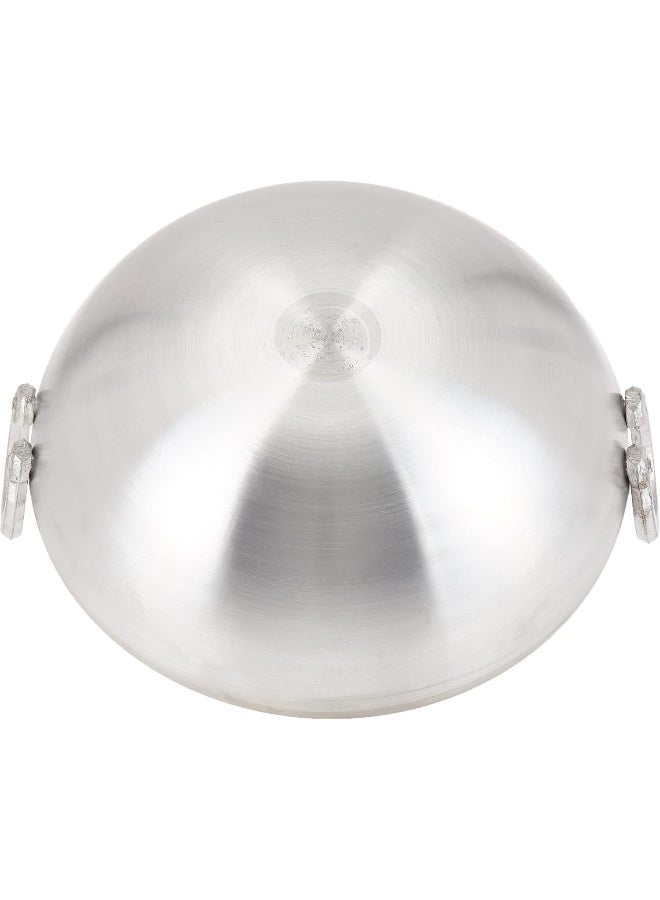 Raj Aluminium Kadai With Double Side Handle, 28.5Cm, Stir Fry Pan, Wok, Deep Frying Pot, Roasting Pot Silver 8x36x26.8cm - Image 4