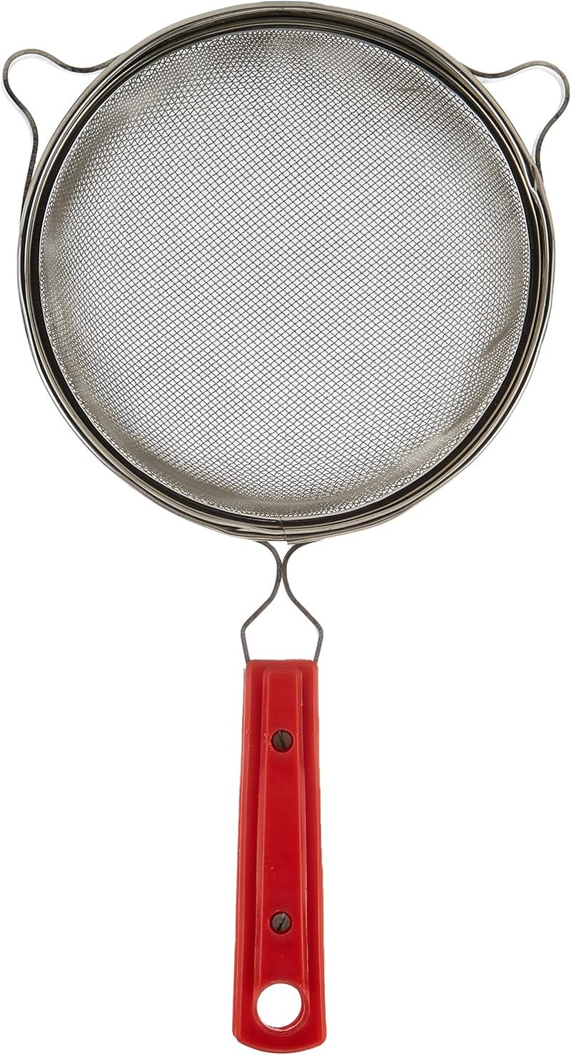 راج مصفاة عصير رينبو فضي / أحمر 18.5سم - Image 2