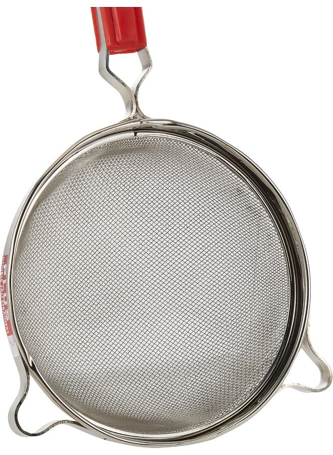 راج مصفاة عصير رينبو فضي / أحمر 18.5سم - Image 3