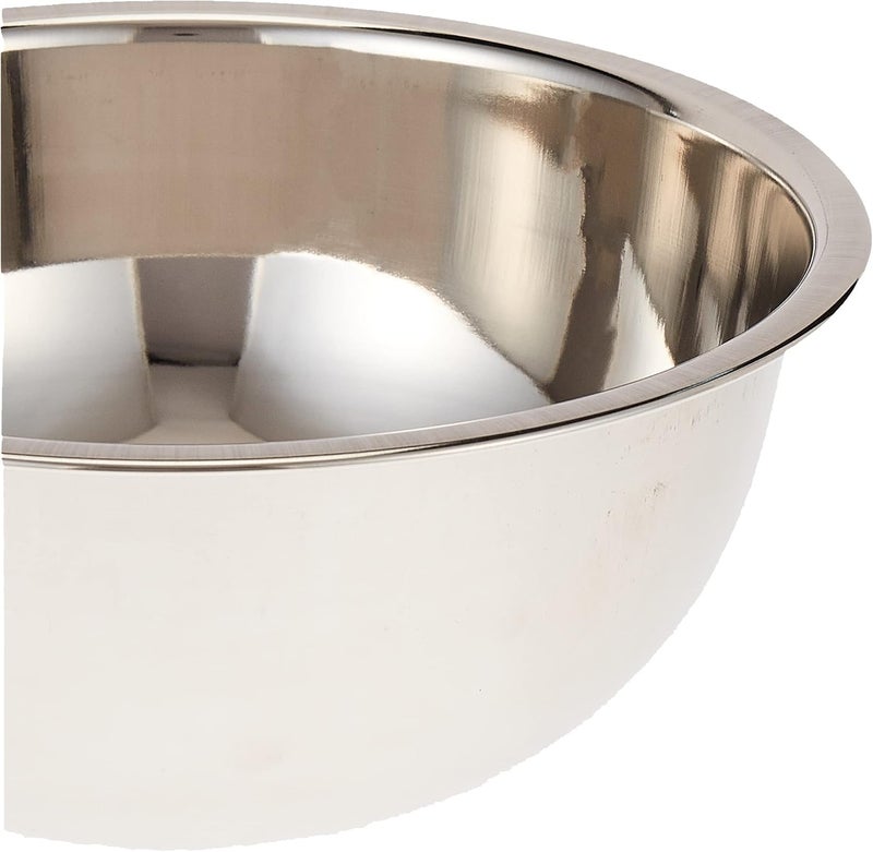 Raj Stainless Steel Mixing Bowl, 19 CM, RFB010, Serving Bowl, Mixing Bowl, Baking & Marinating Bowl Silver - Image 3