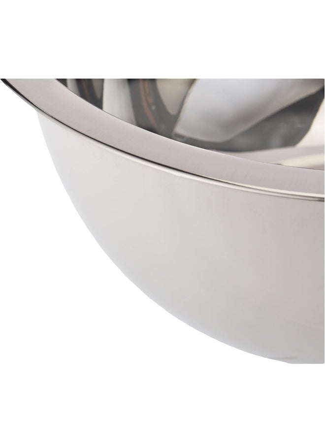 Raj Stainless Steel Mixing Bowl, 27 CM, RFB014, Serving Bowl, Mixing Bowl, Baking & Marinating Bowl Silver 11x27cm - Image 3