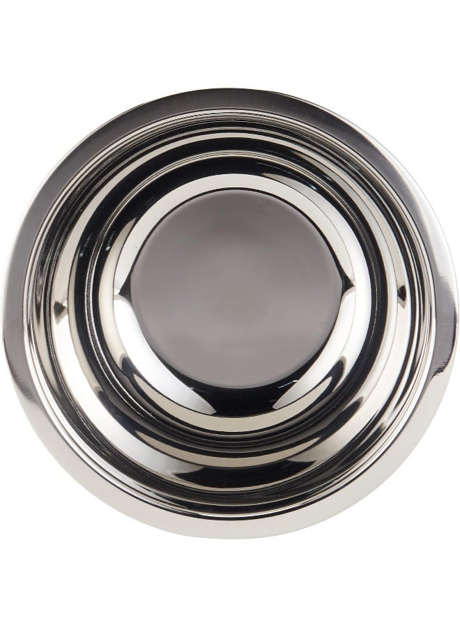 Raj Stainless Steel Mixing Bowl, 27 CM, RFB014, Serving Bowl, Mixing Bowl, Baking & Marinating Bowl Silver 11x27cm - Image 2