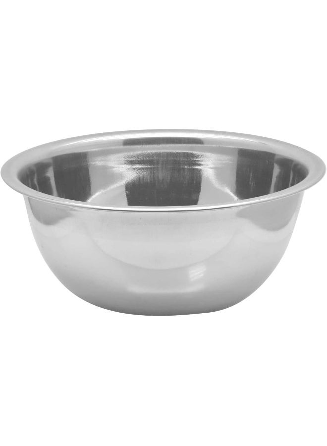 Raj Stainless Steel Mixing Bowl, 28 CM, RFB015, Serving Bowl, Mixing Bowl, Baking & Marinating Bowl Silver 28cm - Image 2