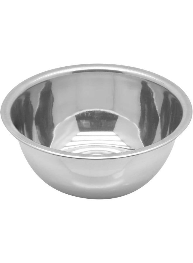 Raj Stainless Steel Mixing Bowl, 28 CM, RFB015, Serving Bowl, Mixing Bowl, Baking & Marinating Bowl Silver 28cm - Image 3