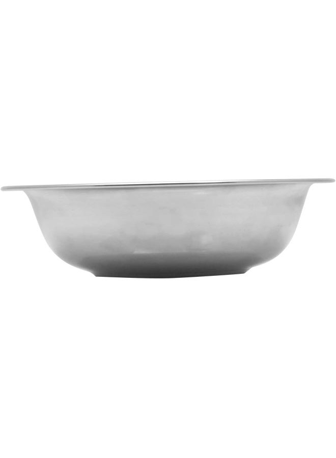 RAJ STAINLESS STEEL HEAVY MIXING BOWL, 23 CM, SILVER, RHB011, Serving Bowl, Mixing Bowl, Baking & Marinating Bowl Silver 23x6.5cm - Image 1