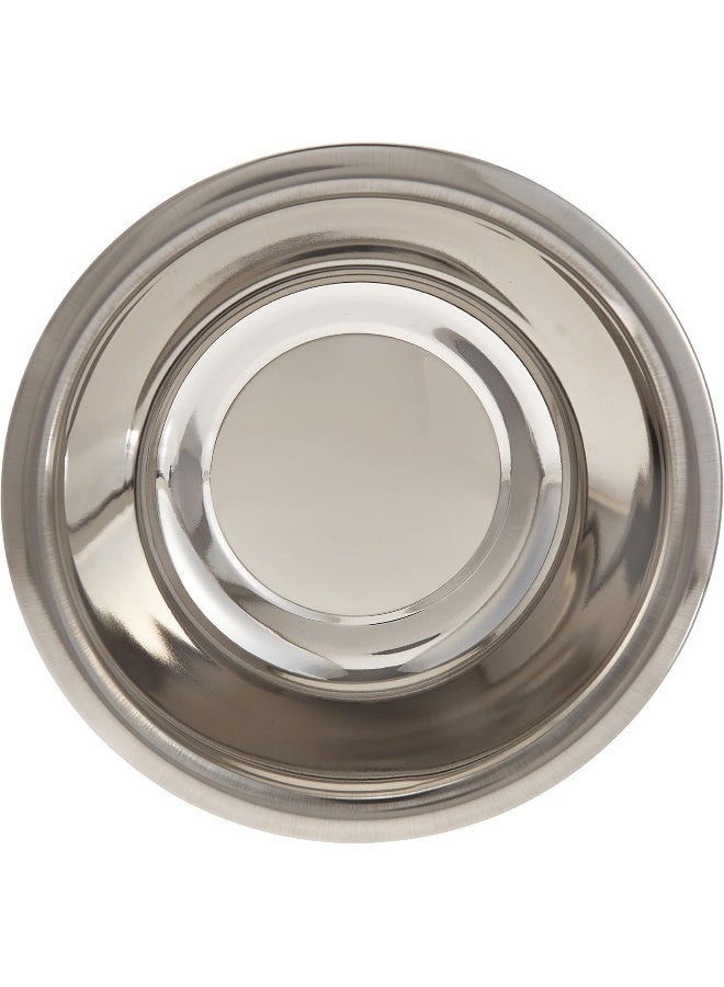 RAJ STAINLESS STEEL HEAVY MIXING BOWL, 32 CM, SILVER, RHB016, Serving Bowl, Mixing Bowl, Baking & Marinating Bowl Silver 34cm - Image 3