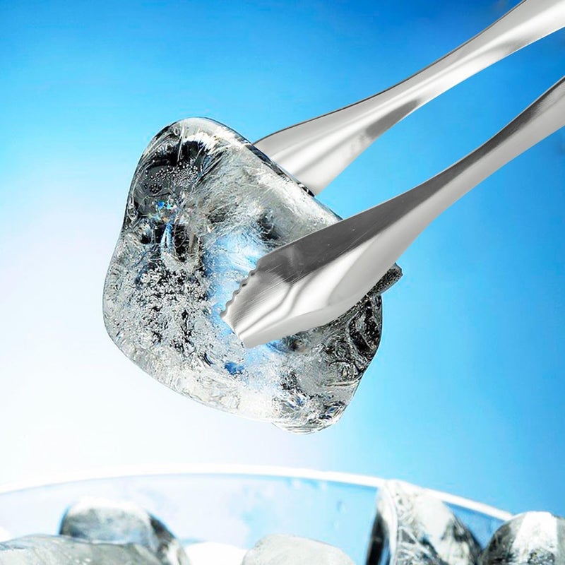 Raj Stainless Steel Ice Tong, 18 cm, RK0021, Ice Tong, Sugar Cube Tong, Bar Accessories Silver 18cm - Image 4