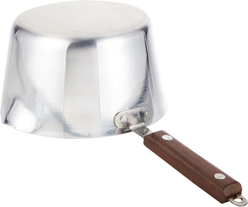 راج وعاء حليب ألومنيوم فضي/بني 9.6x41.8x18.4سم - Image 4