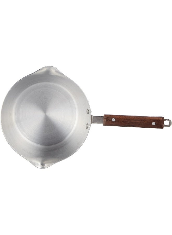 راج وعاء حليب ألومنيوم فضي/بني 9.6x41.8x18.4سم - Image 3