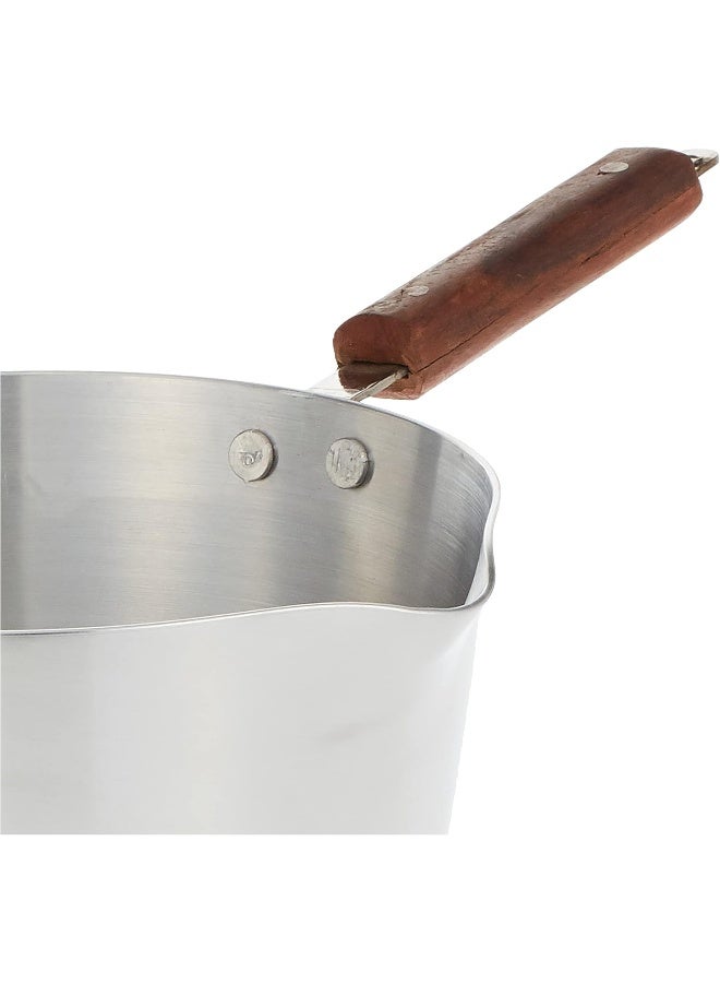 راج صينية طهي من الإستانلس إستيل أسود/ فضي 22x12سم - Image 5