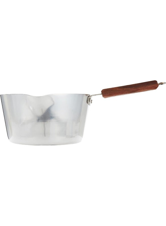 راج صينية طهي من الإستانلس إستيل أسود/ فضي 22x12سم - Image 2