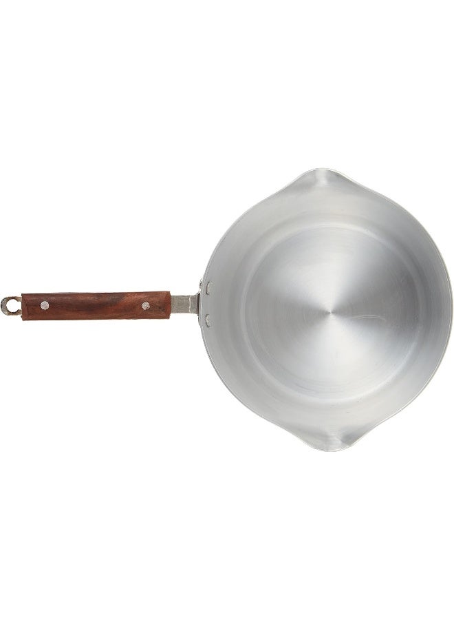 راج صينية طهي من الإستانلس إستيل أسود/ فضي 22x12سم - Image 3